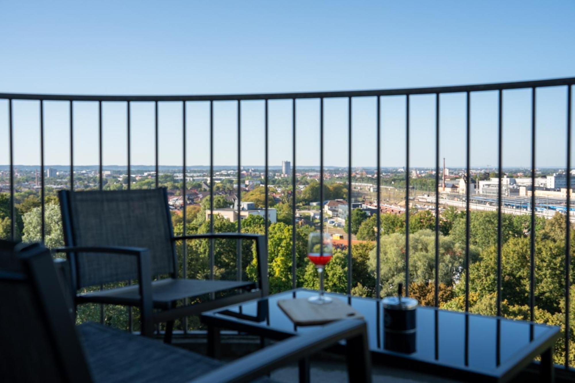 Helles Apartment Mit Tollem Blick Ueber Augusta Esterno foto